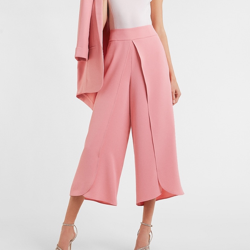 Cropped Split Pant